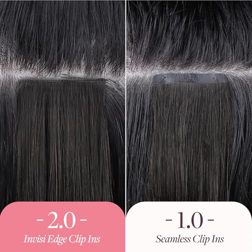 GOO GOO Invisi Edge Clip-In Hair Extensions 18" 130g 7Pcs