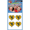NCAA West Virginia Mountaineers 4-Pack Temporary Tattoos