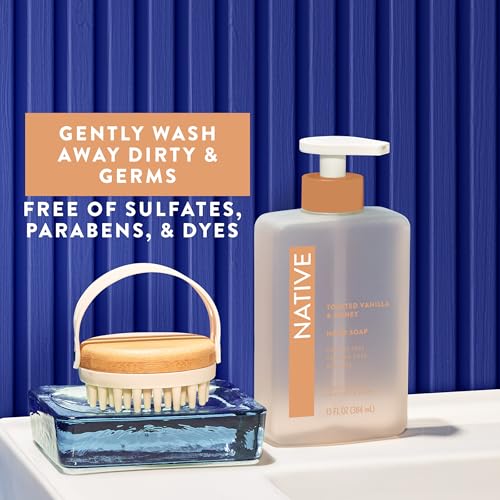 Native Liquid Hand Soap - Toasted Vanilla & Honey Scent, 13 oz Pack of 1