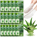 TEAWOO Moisturizing Foot Masks 16 Pairs - Aloe Vera & Jojoba Oil