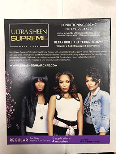 Ultra Sheen Supreme No Lye Relaxer with Conditioning Creme