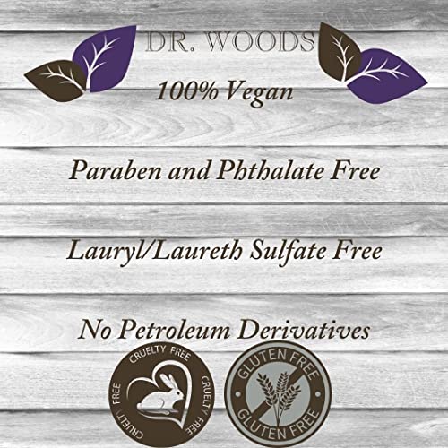 Dr. Woods Liquid Black Soap - Natural Exfoliating Cleanser, 32 Fl Oz (Pack of 3)