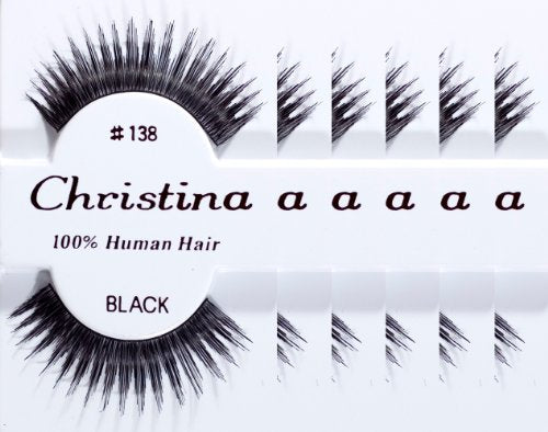 6-Pack 138 Eyelashes by Christina