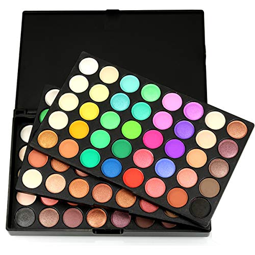 120-Color Eyeshadow Palette by Pure Vie | Waterproof Makeup Set