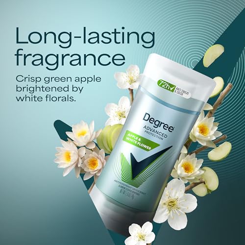 Degree Advanced Protection Deodorant 2.6 oz White Flowers & Lychee - Pack of 1