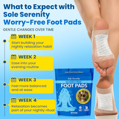 Lure Essentials Sole Serenity Worry-Free Overnight Foot Pads — 20 Count