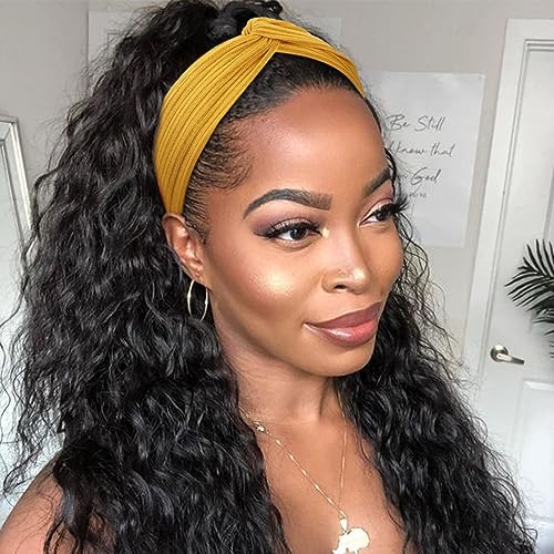 DRESHOW 10 Pack Criss Cross Vintage Headbands for Women