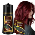 Dark Red Hair Dye Shampoo for Gray Coverage, 16.9 Fl Oz