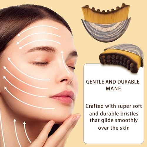 Lymphatic Contour Face Brush for Skin Care & Massage - OVQ