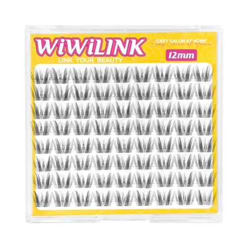 Freya 12mm Cluster Eyelashes D Curl Extensions