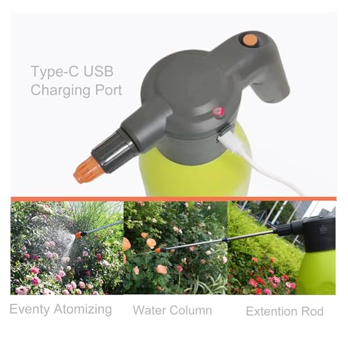 ES2 Electric Spray Bottle 0.5 Gallon - Rechargeable Plant Mister