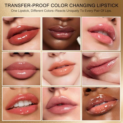 pH Color Changing Lipstick - Transfer-Proof Long-Lasting