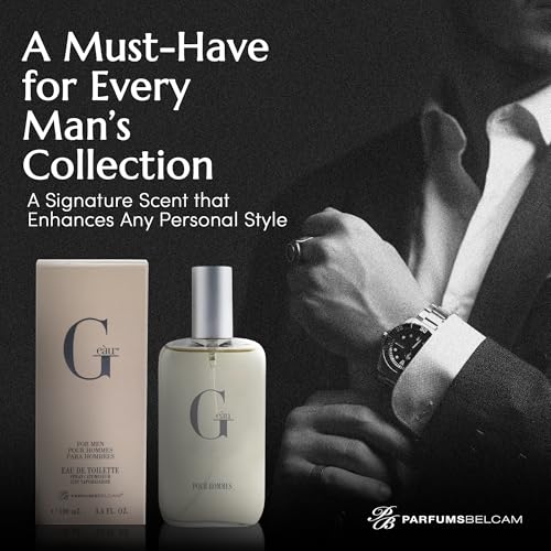 PB ParfumsBelcam Eau de Toilette Men's Cologne 3.4 Fl Oz