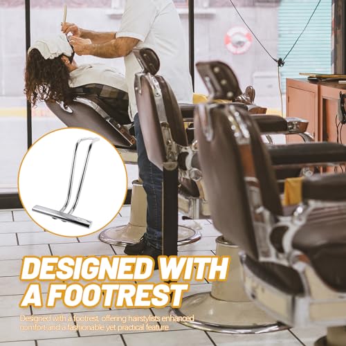 DOITOOL Heavy Duty Salon Chair Footrest,Foot Pedal Replacement,Hairdressing Foot Rest Barber Chair Parts,Attachment Chair Footrest,Salon Accessory