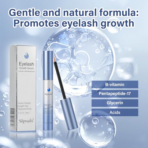 Advanced Lash Serum 4ml Eyelash Serum Lash Growth Rapid,Fuller And Thicker Vegan Lash Enhancing Treatment