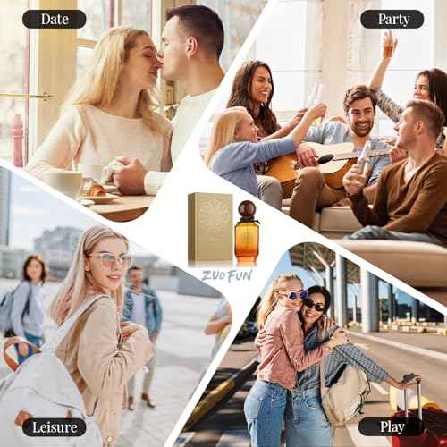 Perfume for Unisex Cologne, Eau de Parfum Long Lasting Fragrance Oriental Vanilla Flavor Spray for Men Women Daily Use, Party, Wedding,100ml/3.4 Fl oz