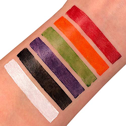 Halloween Lipstick Midnight Black - SFX Make up, Special Effects Make up - 0.17oz