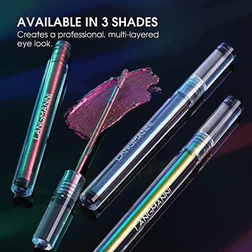 3-Color Multichrome Liquid Eyeshadow Set, 12H Waterproof