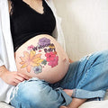 Pregnancy Belly Stickers - Maternity Photo Tattoo Stickers