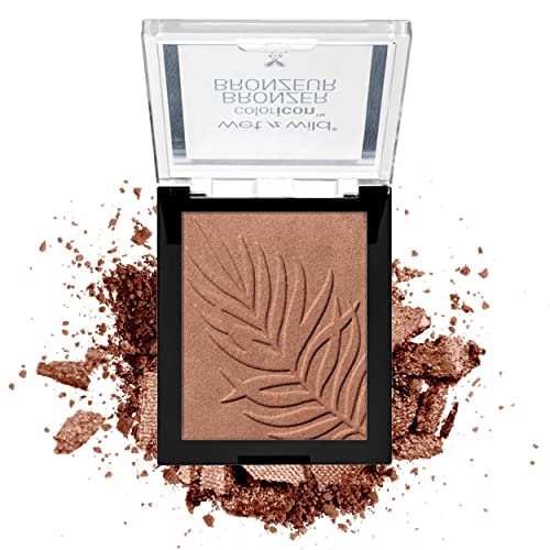 Wet n Wild Color Icon Bronzer Sunset Striptease - 0.38 oz, Long-Wear Sun-Kissed Glow