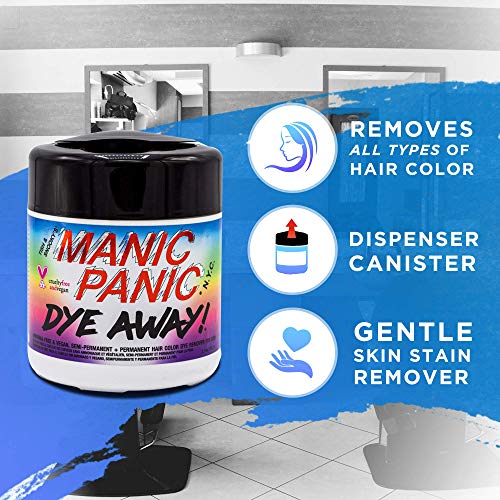 Manic Panic Dye Away Hair Dye Remover Wipes 50ct