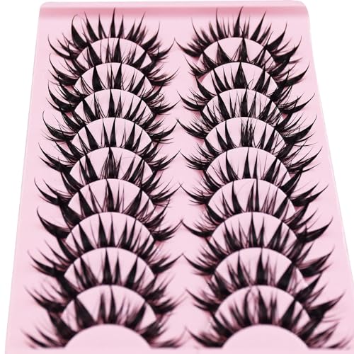 Manga Lashes 16mm Wispy Faux Mink Anime Eyelashes
