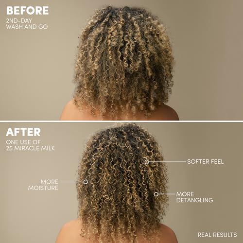 Mizani 25 Benefit Miracle Milk Leave-In Conditioner for Curly Hair