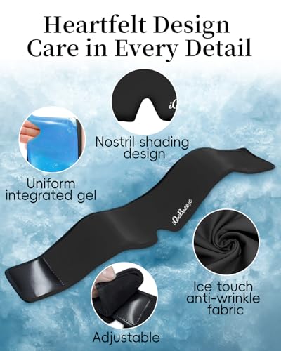 Cooling Gel Eye Mask for Puffy Eyes, Migraines & Headaches