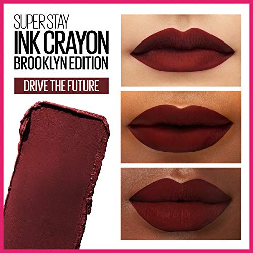 Maybelline SuperStay Ink Crayon Matte Lipstick, Drive The Future