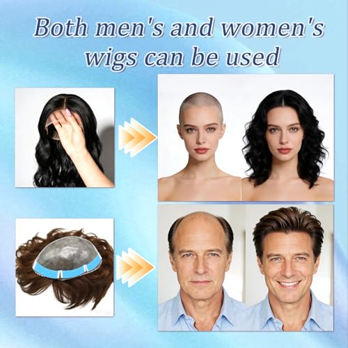 64pcs Lace Wig Tape Double-Sided Waterproof Adhesive