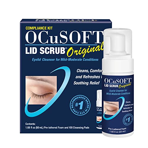 OCuSOFT Lid Scrub Original Eyelid Cleansing Kit