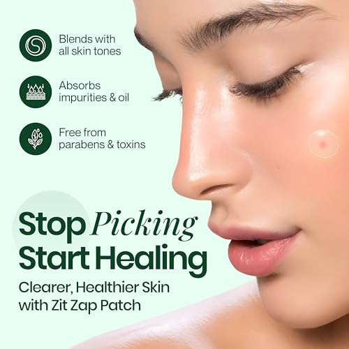 Zit Zap Pimple Patches-Hydrocolloid Acne Spot Patch- 4 Sizes-360 Count. (8mm 10mm 12mm 14mm, 360, Count)