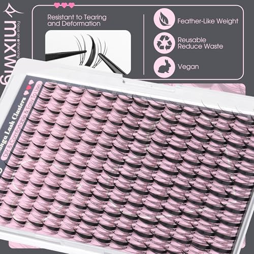 Manga Lash Clusters 10-18MM Invisible Band Anime Eyelash Extensions