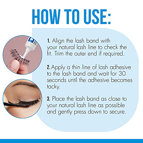 Duo Lash Adhesive - Clear, 0.25 Ounce (Pack of 6)