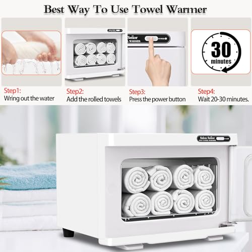 Salon Señor Hot Towel Warmer Cabinet – Fast Heating for Spa & Home