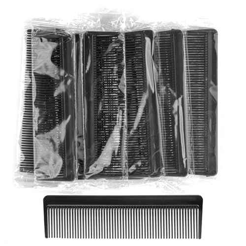 Disposable Hair Combs Individually Wrapped, 300 Pack Fine Tooth Combs Bulk, Suitable for Hotel, Salon, Home Care, Travel & Personal Use