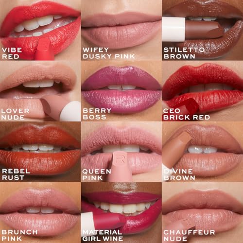 Revolution Lip Allure Soft Satin Lipstick - Wifey Dusky Pink