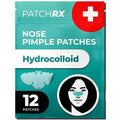 Pimple Patches for Nose (12 Pack), Cover Nose Pimples - Hydrocolloid Acne Patches - Pimple Patch Hydrocolloid Patches & Pimple Stickers, Nose Strip, Zit Patches