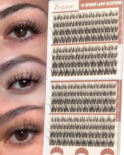 Zegaine Spider Lash Clusters Wispy 10-16mm CD Curl