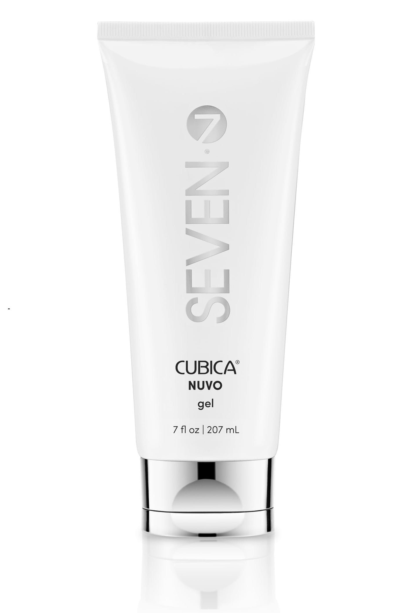 SEVEN Hair Care Nuvo Curl-Enhancing Gel for Women & Men with Baobab, Glycerin & Vitamin B5, Strong Hold Styling Gel for Curly Hair, Moisturizes + Adds Shine, Cruelty Free, Made in USA, 7oz