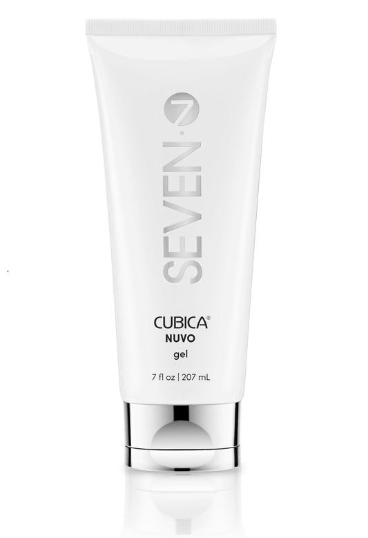 SEVEN Hair Care Nuvo Curl-Enhancing Gel for Women & Men with Baobab, Glycerin & Vitamin B5, Strong Hold Styling Gel for Curly Hair, Moisturizes + Adds Shine, Cruelty Free, Made in USA, 7oz