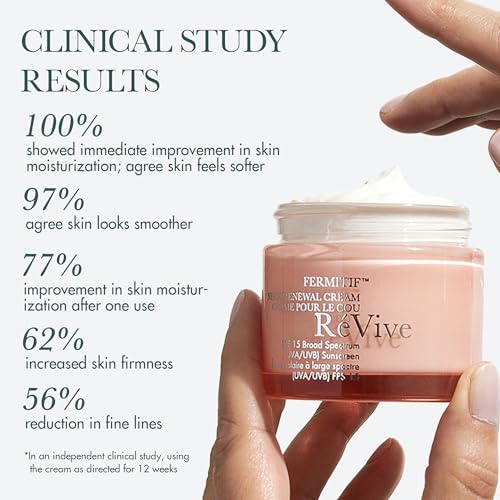 RéVive Fermitif Neck Renewal Cream SPF 15 – Daily Neck Firming Moisturizer