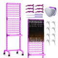 Braiding Hair Rack 280 Pegs with Wheels & 17 Tools