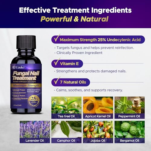 Toenail Fungus Treatment Extra Strength 25% Undecylenic Acid