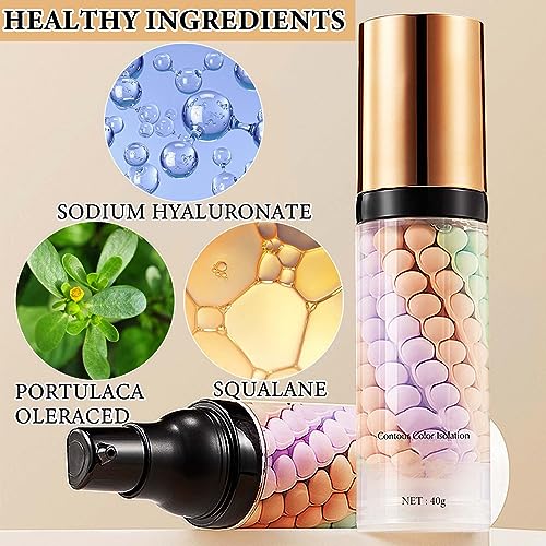 3-in-1 Color Correcting Primer - Pink, Green & Purple Tinted