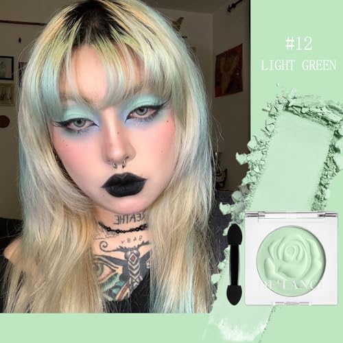 Mint Green Matte Eyeshadow - Pigmented Long Lasting