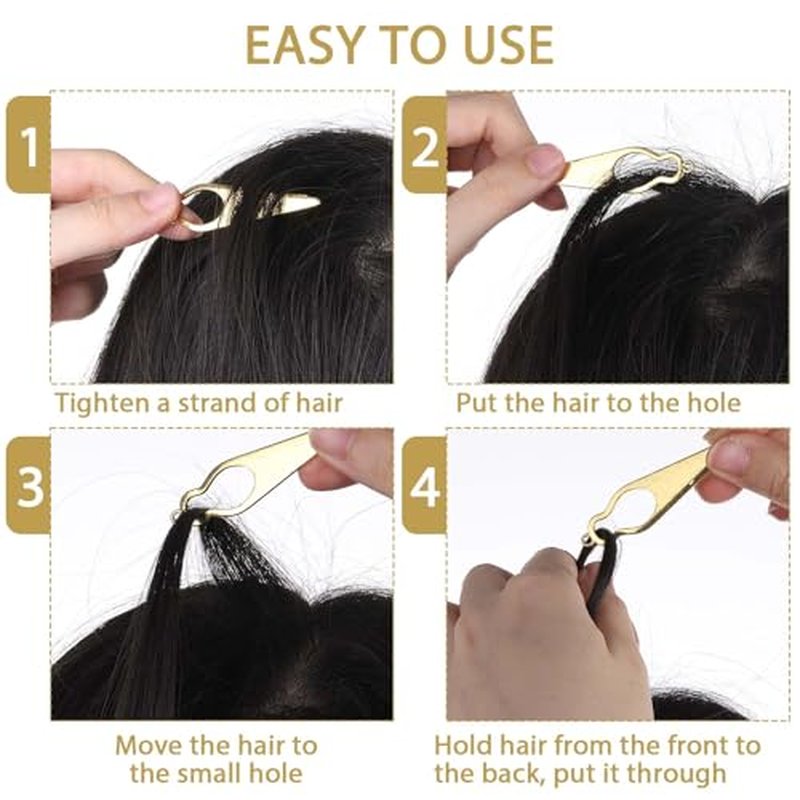 8-Piece Loc Interlocking Tool Set for Dreadlocks & Sisterlocks