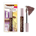 KISSME Heroine Make Volume UP Mascara Super WP, Super Long-Lasting! Volume & Curl Mascara, Brown