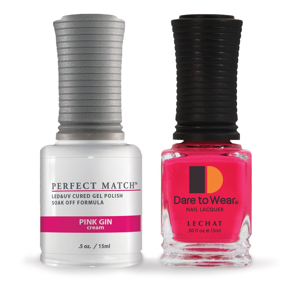 LeChat Perfect Match Gel Polish, Pink Gin, 0.5 Fl Oz (PMS26)