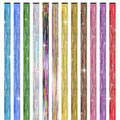 Leuceiy 20-Inch Hair Tinsel Clip-Ins for Girls - Heat Resistant & Reusable